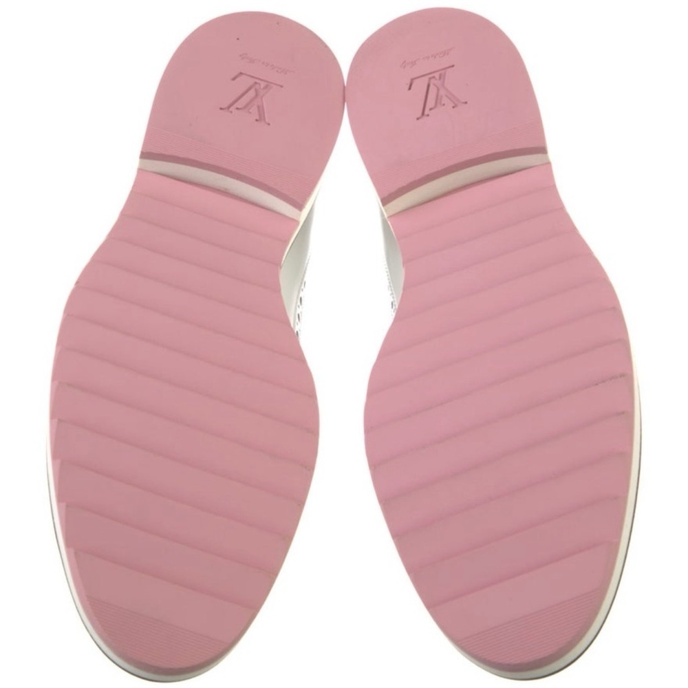 💋NEW💋Louis Vuitton White Tassel Loafers - Picture 5 of 6